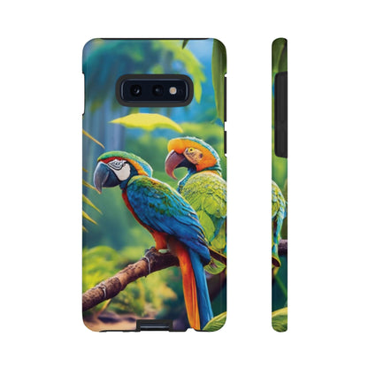 Tropical Birds Tough Cell Phone Cases - Ruppy's Creations