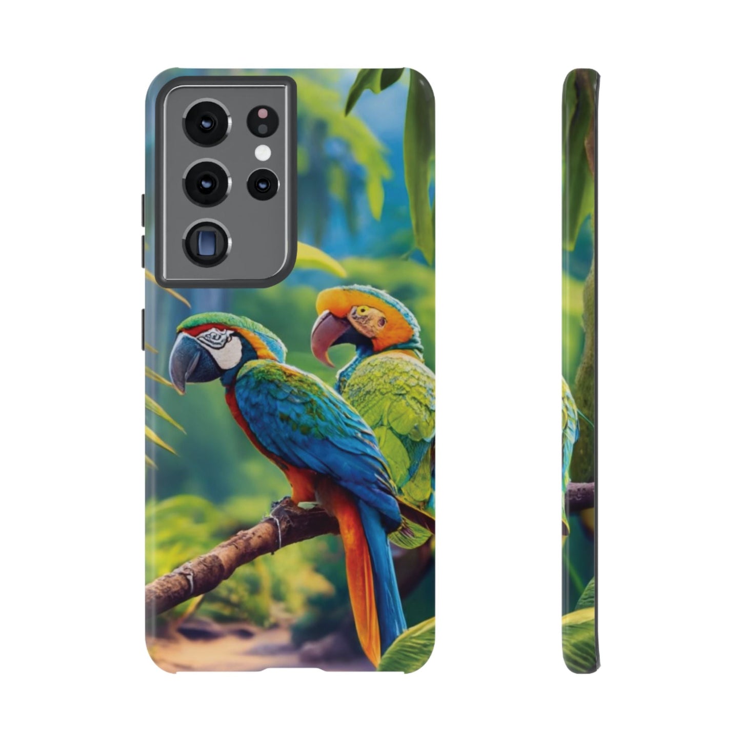 Tropical Birds Tough Cell Phone Cases - Ruppy's Creations