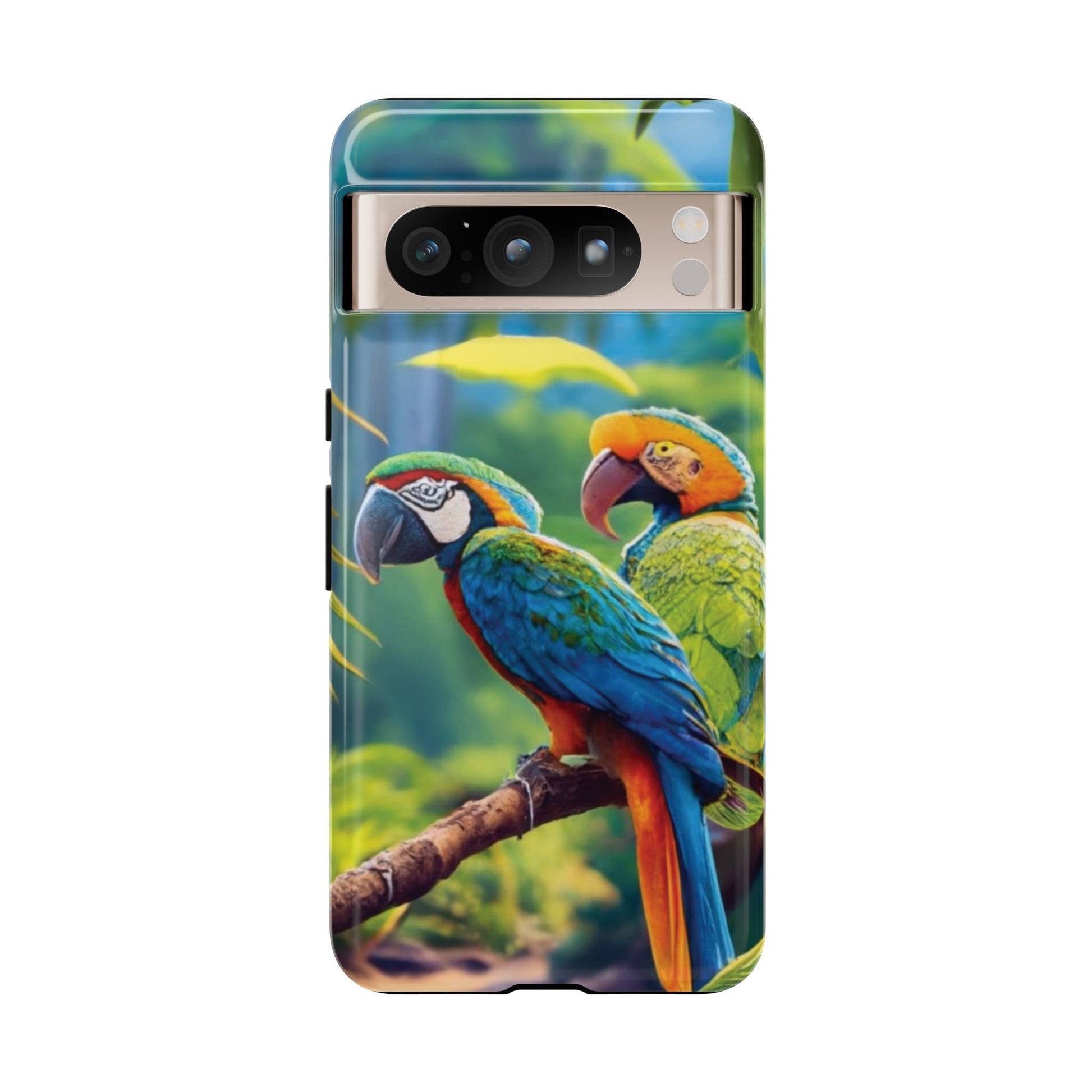 Tropical Birds Tough Cell Phone Cases - Ruppy's Creations