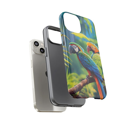 Tropical Birds Tough Cell Phone Cases - Ruppy's Creations