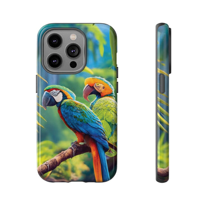 Tropical Birds Tough Cell Phone Cases - Ruppy's Creations