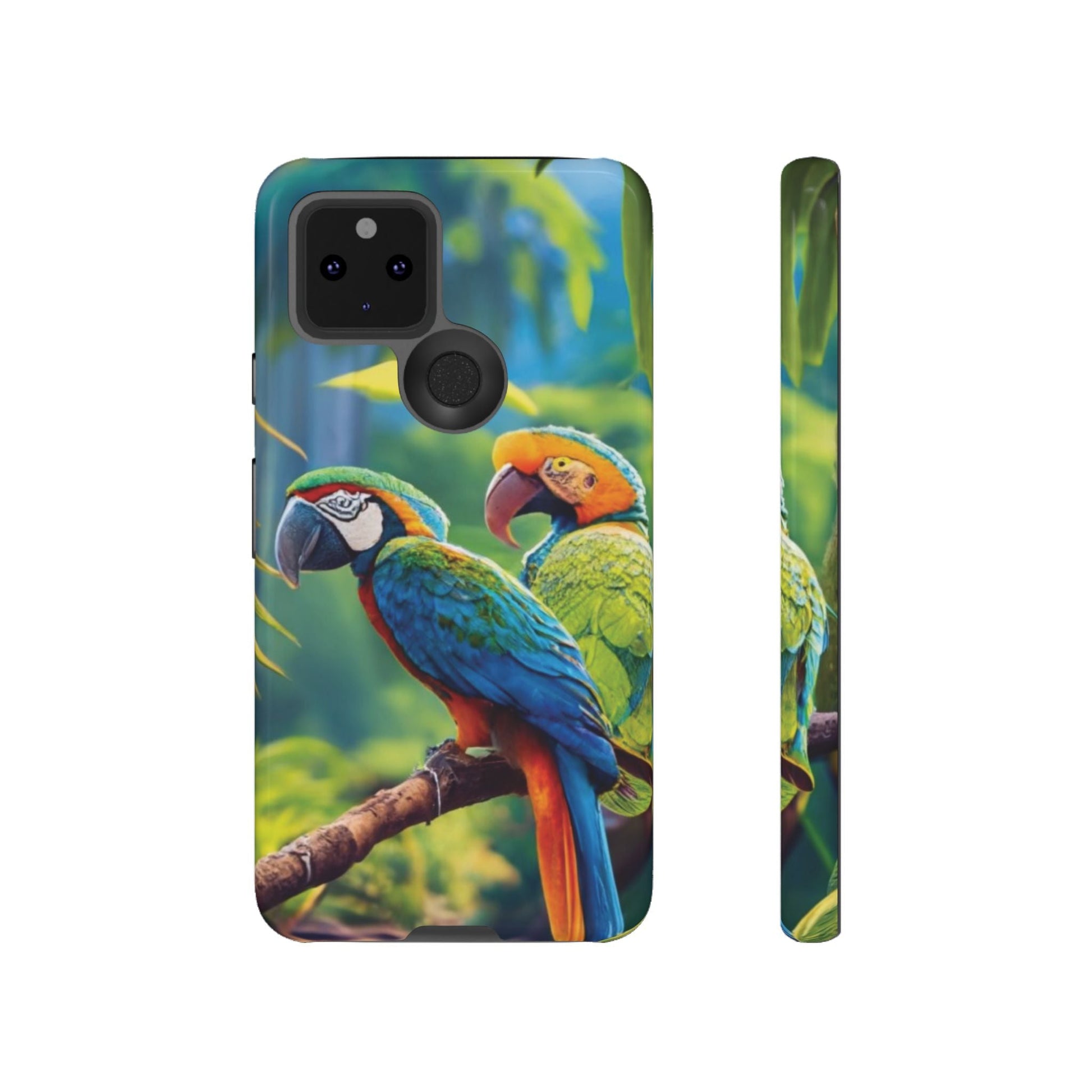 Tropical Birds Tough Cell Phone Cases - Ruppy's Creations