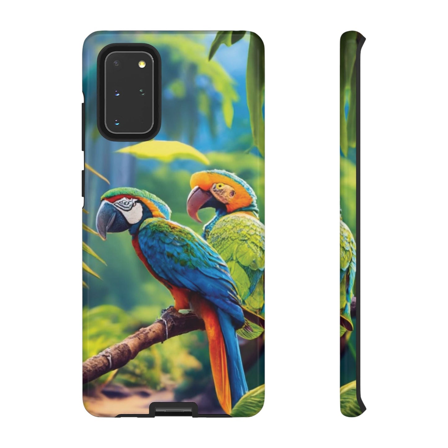 Tropical Birds Tough Cell Phone Cases - Ruppy's Creations