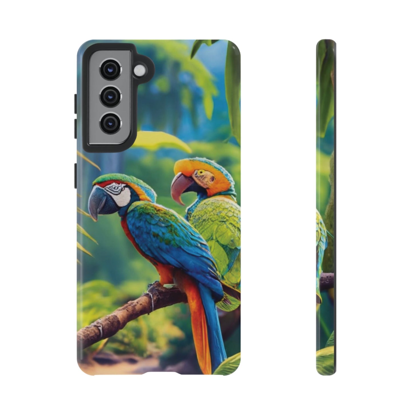 Tropical Birds Tough Cell Phone Cases - Ruppy's Creations