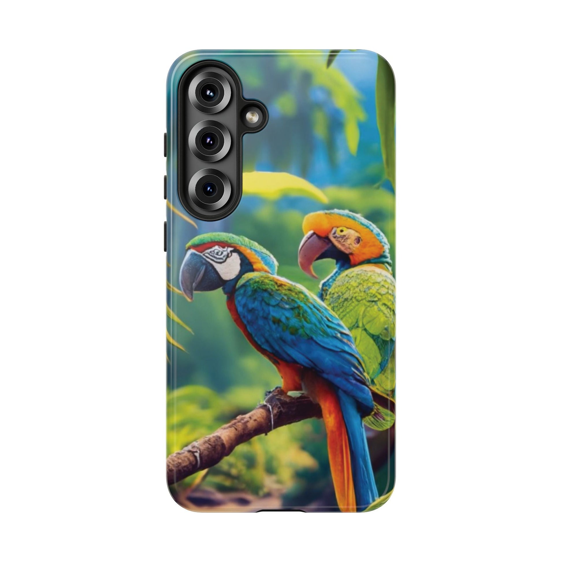 Tropical Birds Tough Cell Phone Cases - Ruppy's Creations