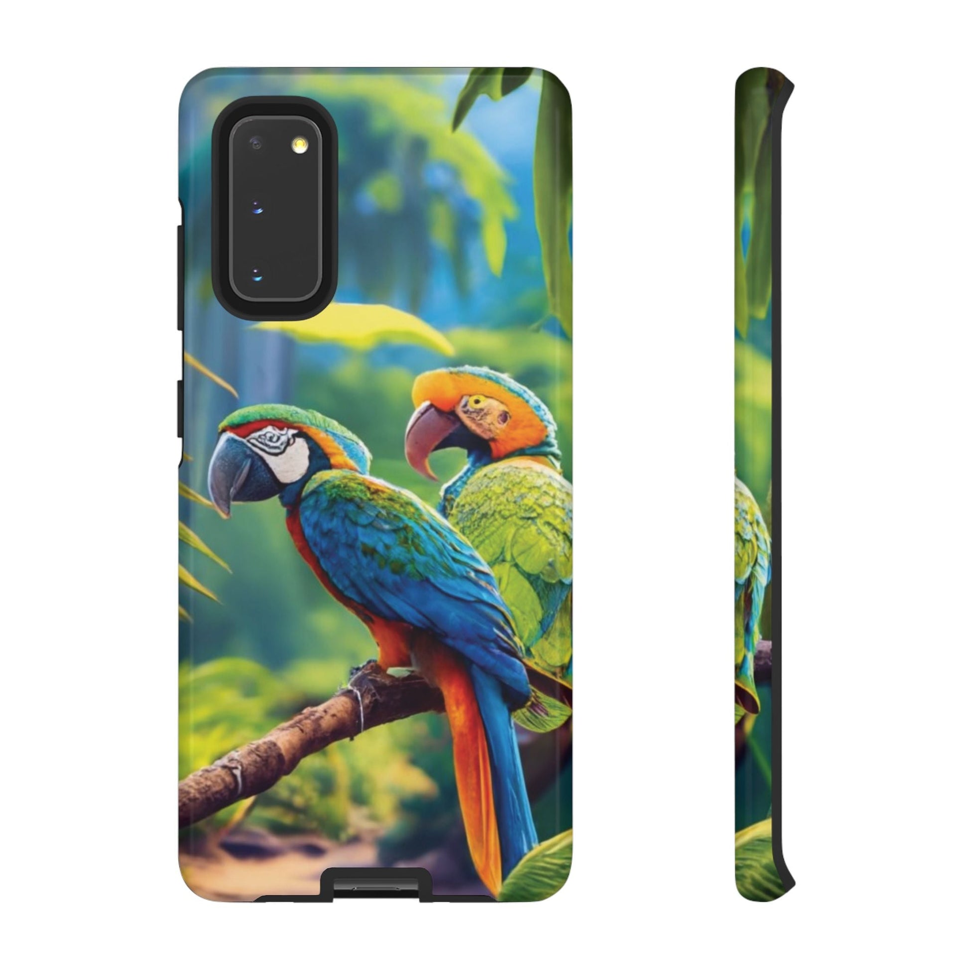 Tropical Birds Tough Cell Phone Cases - Ruppy's Creations