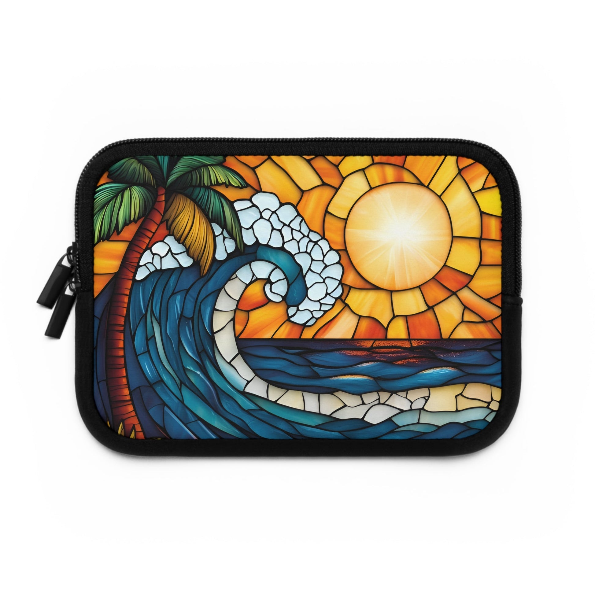 Tropical Sunset in Mosaic Laptop Sleeve - Ruppy's Creations
