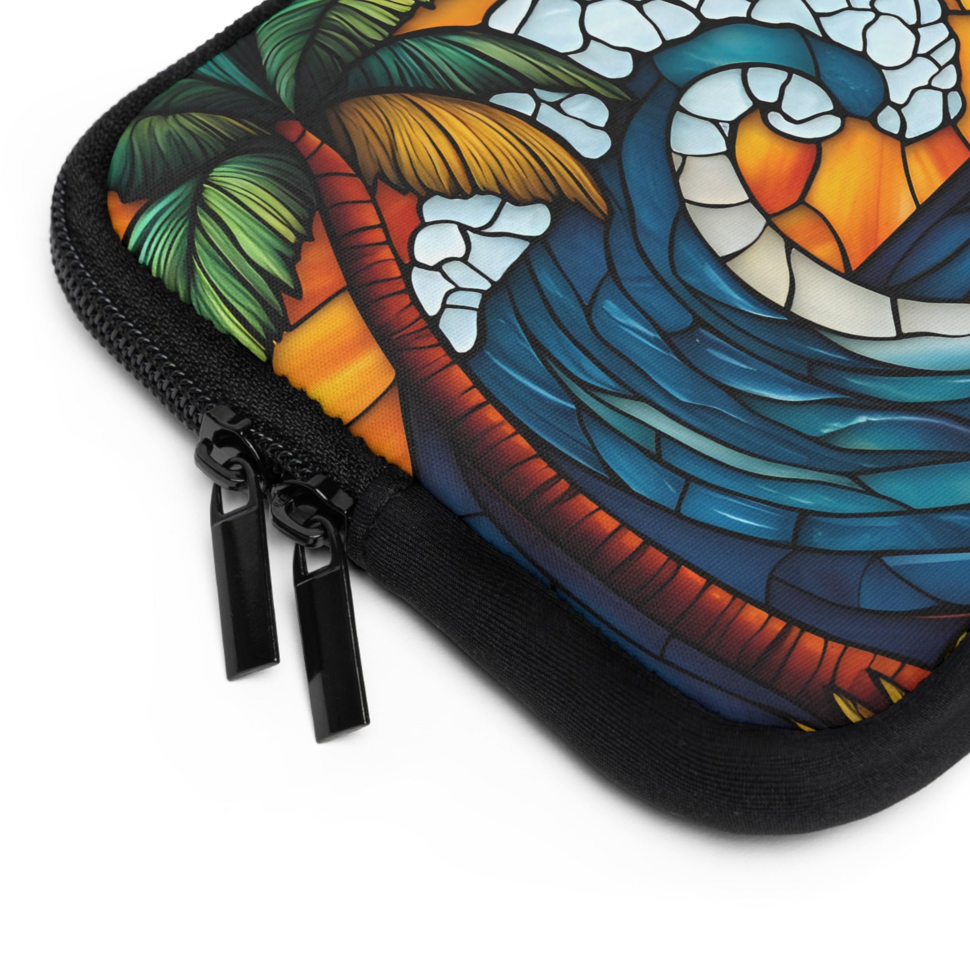 Tropical Sunset in Mosaic Laptop Sleeve - Ruppy's Creations