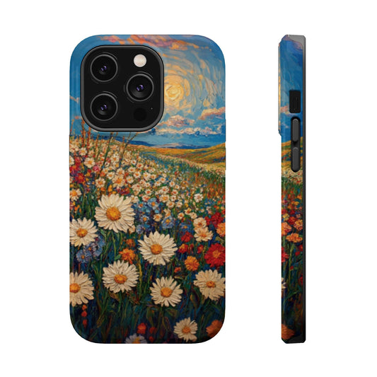 Van Gogh Floral Landscape Magnetic Tough iphone Case - Ruppy's Creations