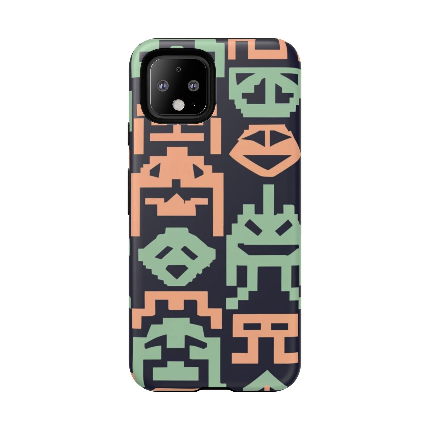 Vintage Video Space Game Graphics Tough Cell Phone Case - Ruppy's Creations