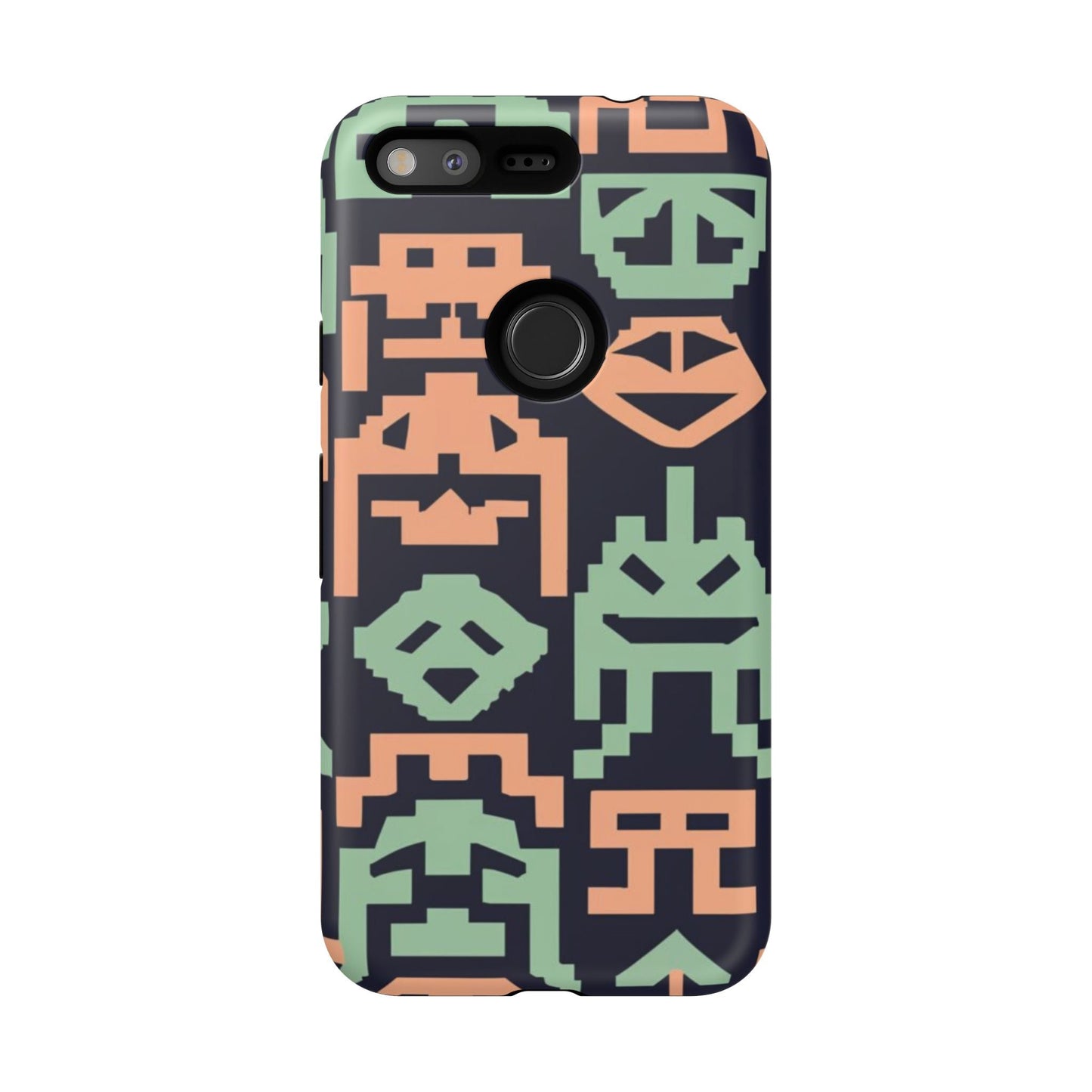 Vintage Video Space Game Graphics Tough Cell Phone Case - Ruppy's Creations