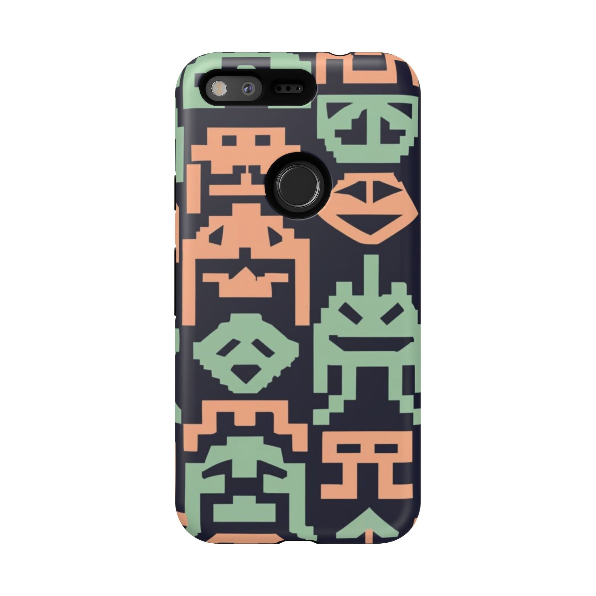 Vintage Video Space Game Graphics Tough Cell Phone Case - Ruppy's Creations