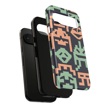 Vintage Video Space Game Graphics Tough Cell Phone Case - Ruppy's Creations