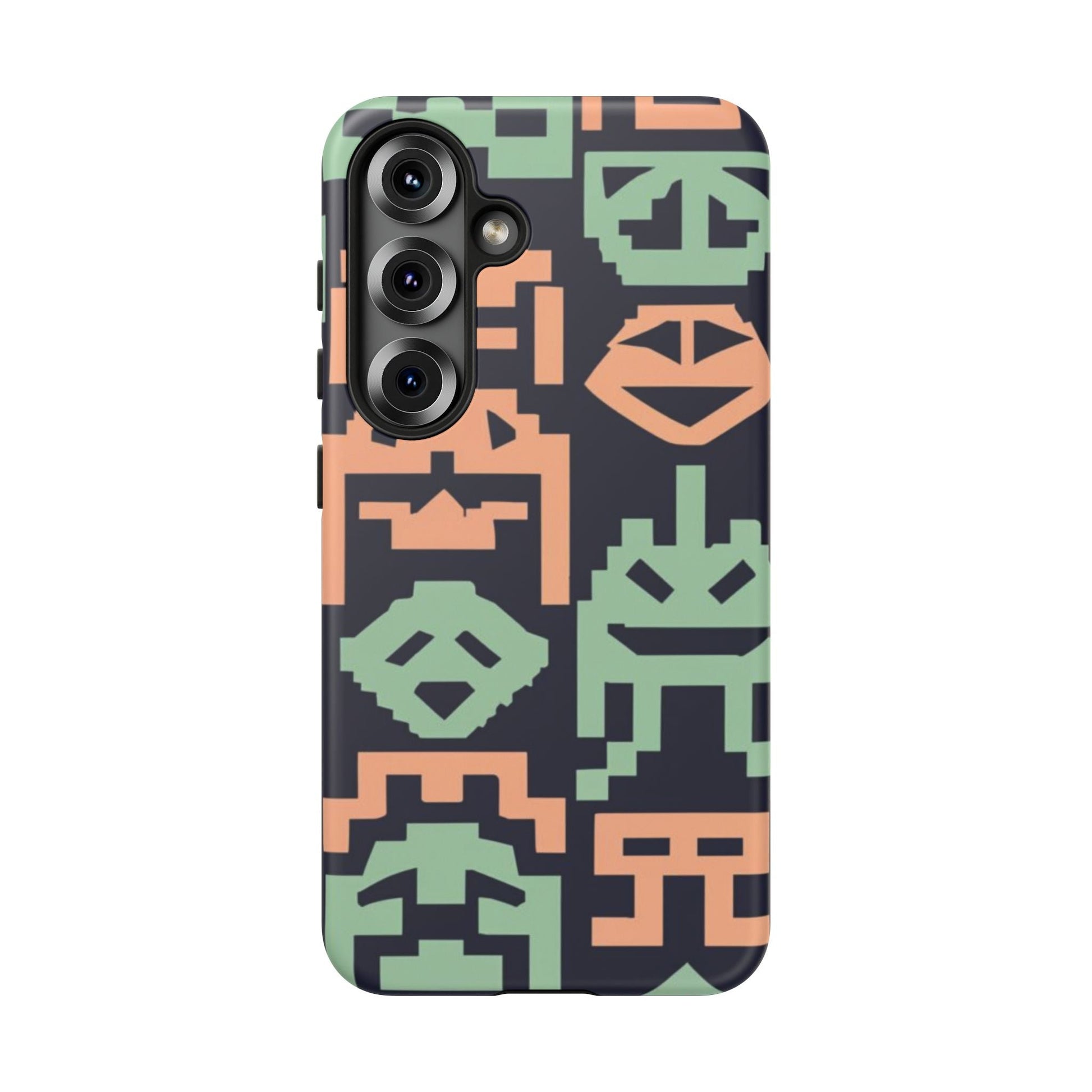 Vintage Video Space Game Graphics Tough Cell Phone Case - Ruppy's Creations
