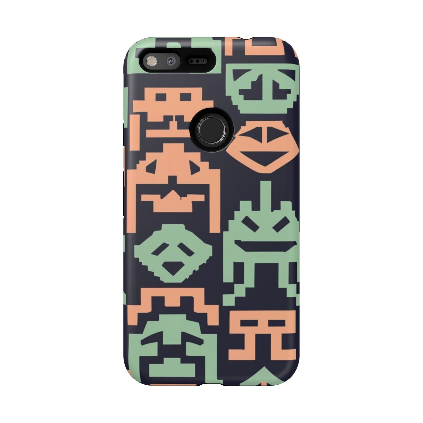 Vintage Video Space Game Graphics Tough Cell Phone Case - Ruppy's Creations