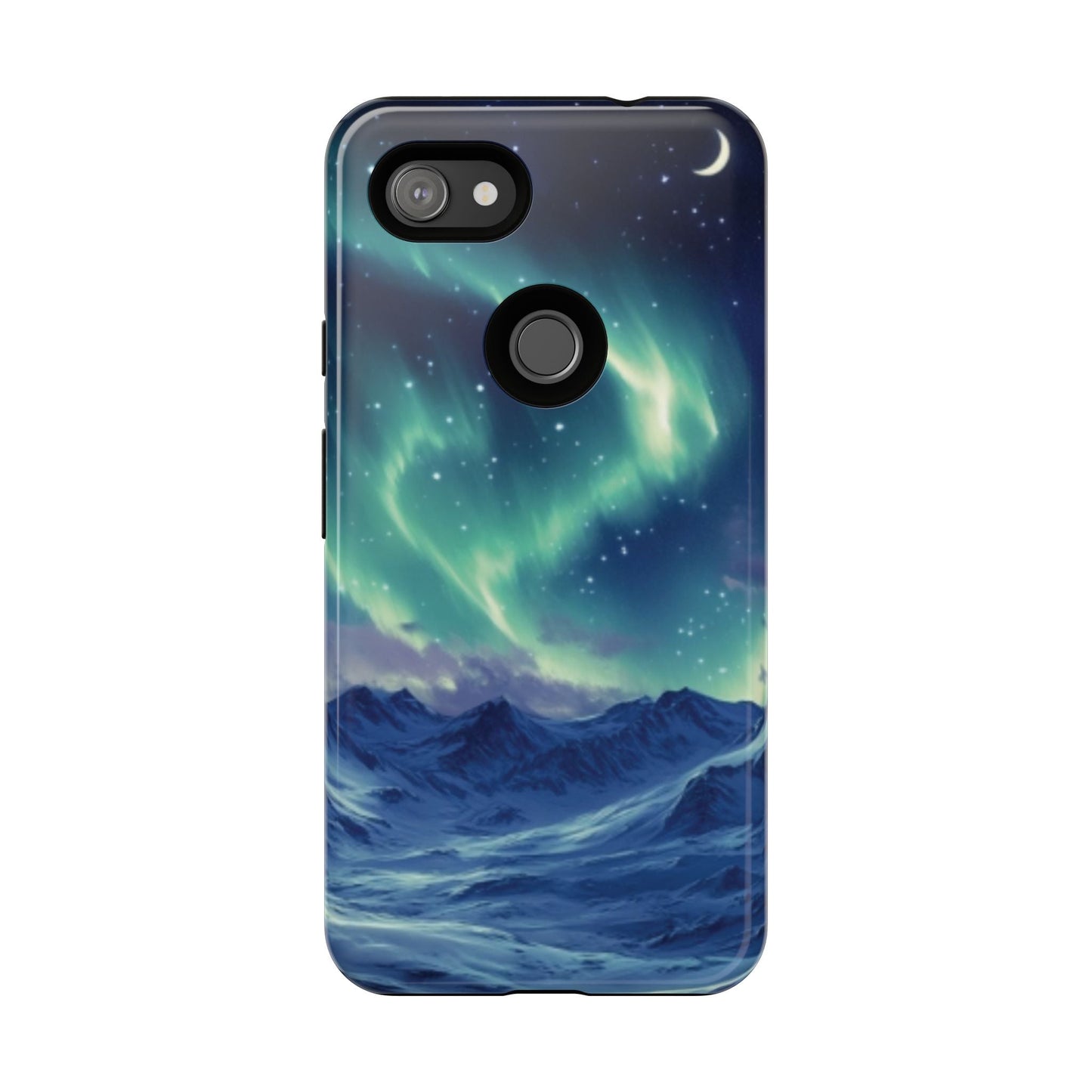 Winter Aurora Tough Cell Phone Case - Ruppy's Creations
