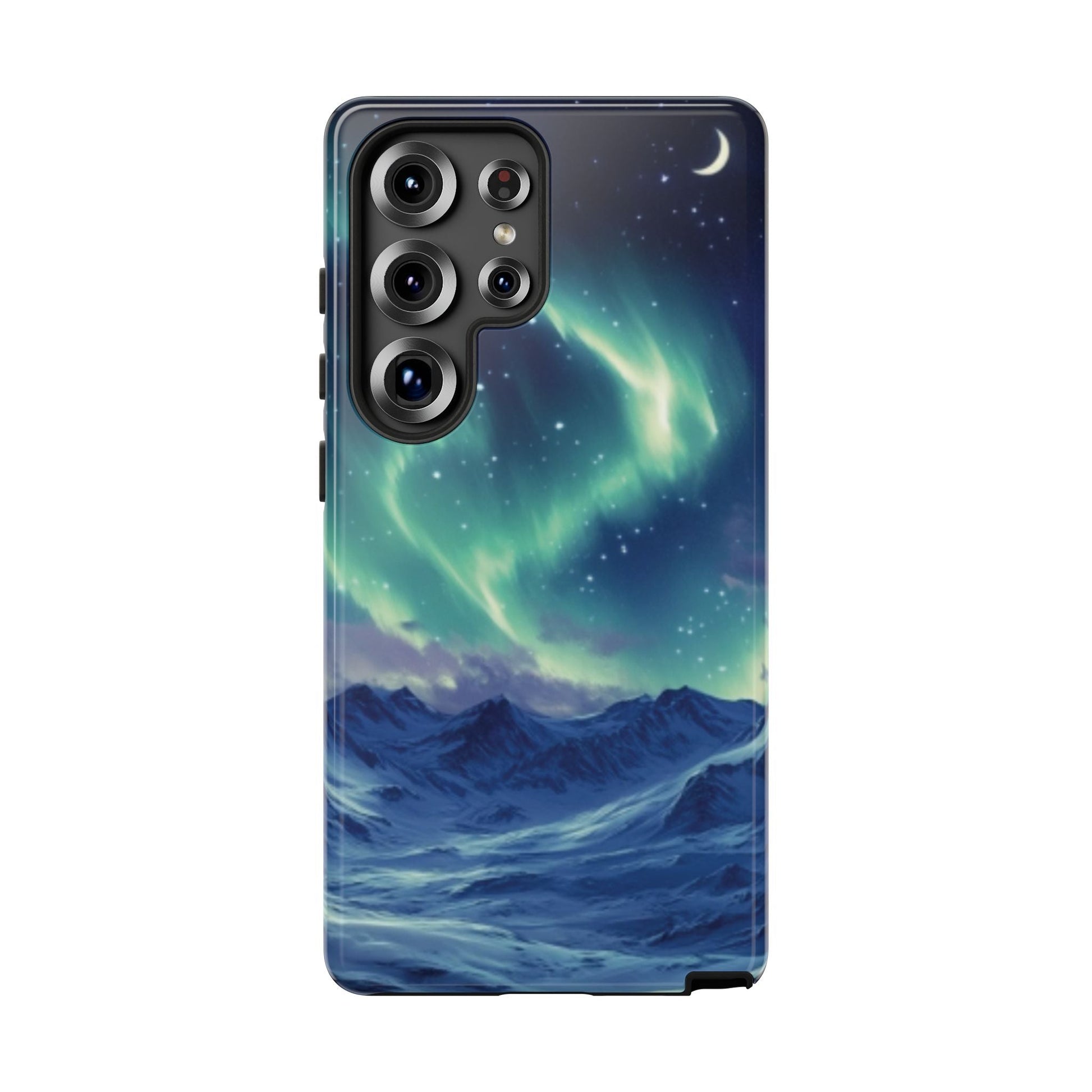 Winter Aurora Tough Cell Phone Case - Ruppy's Creations