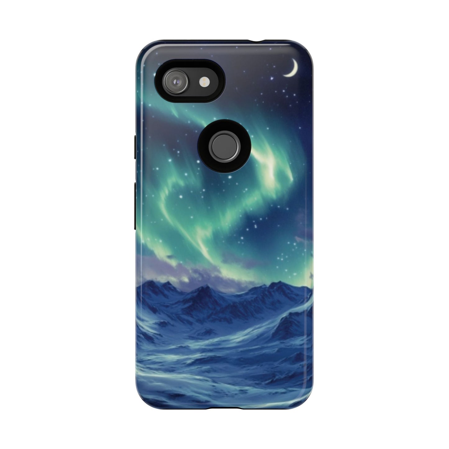 Winter Aurora Tough Cell Phone Case - Ruppy's Creations