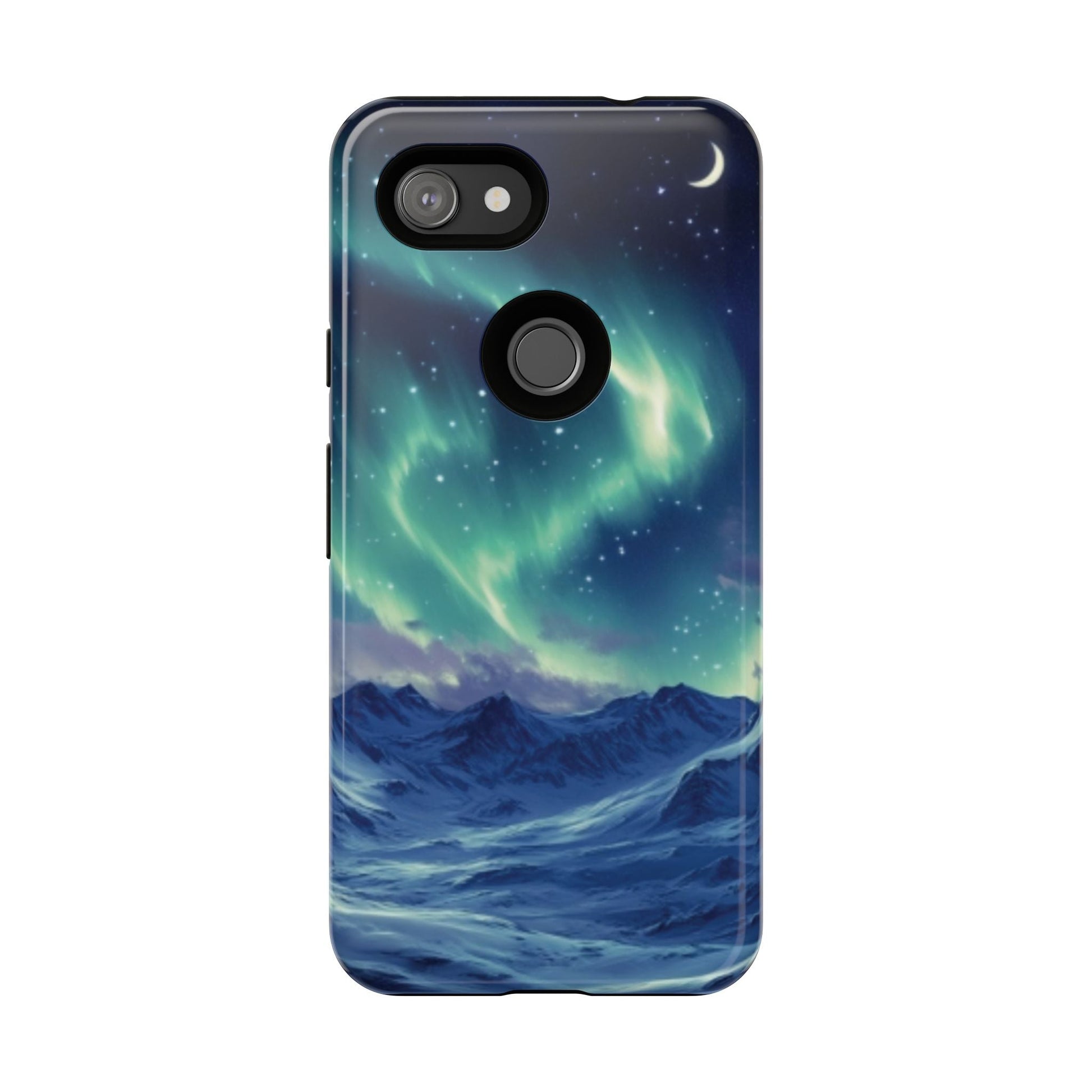 Winter Aurora Tough Cell Phone Case - Ruppy's Creations