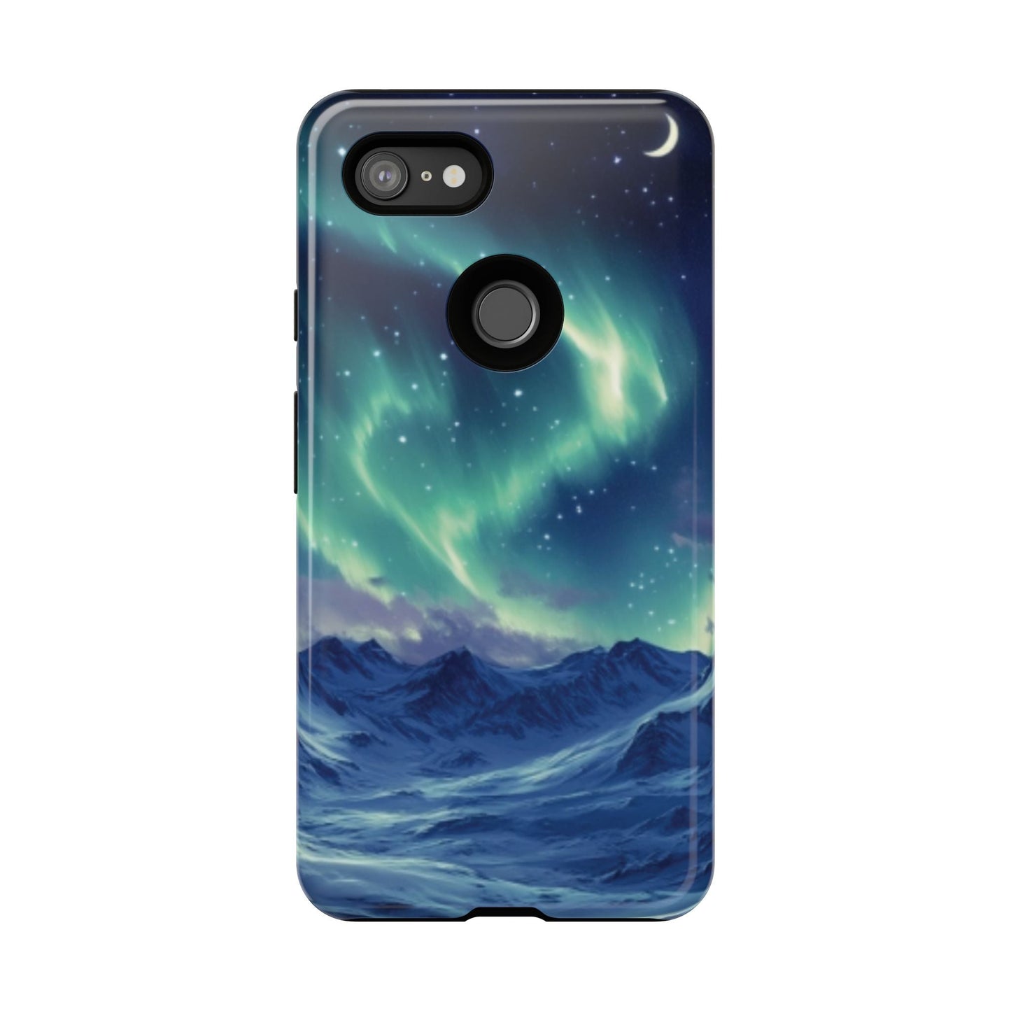 Winter Aurora Tough Cell Phone Case - Ruppy's Creations