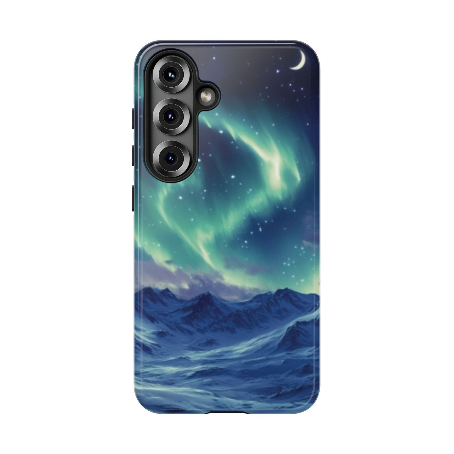 Winter Aurora Tough Cell Phone Case - Ruppy's Creations