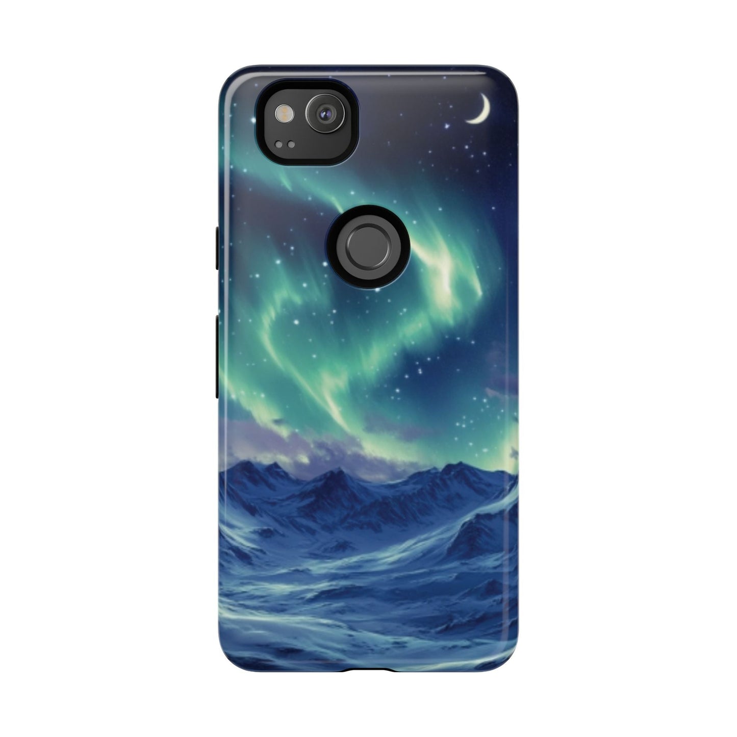 Winter Aurora Tough Cell Phone Case - Ruppy's Creations