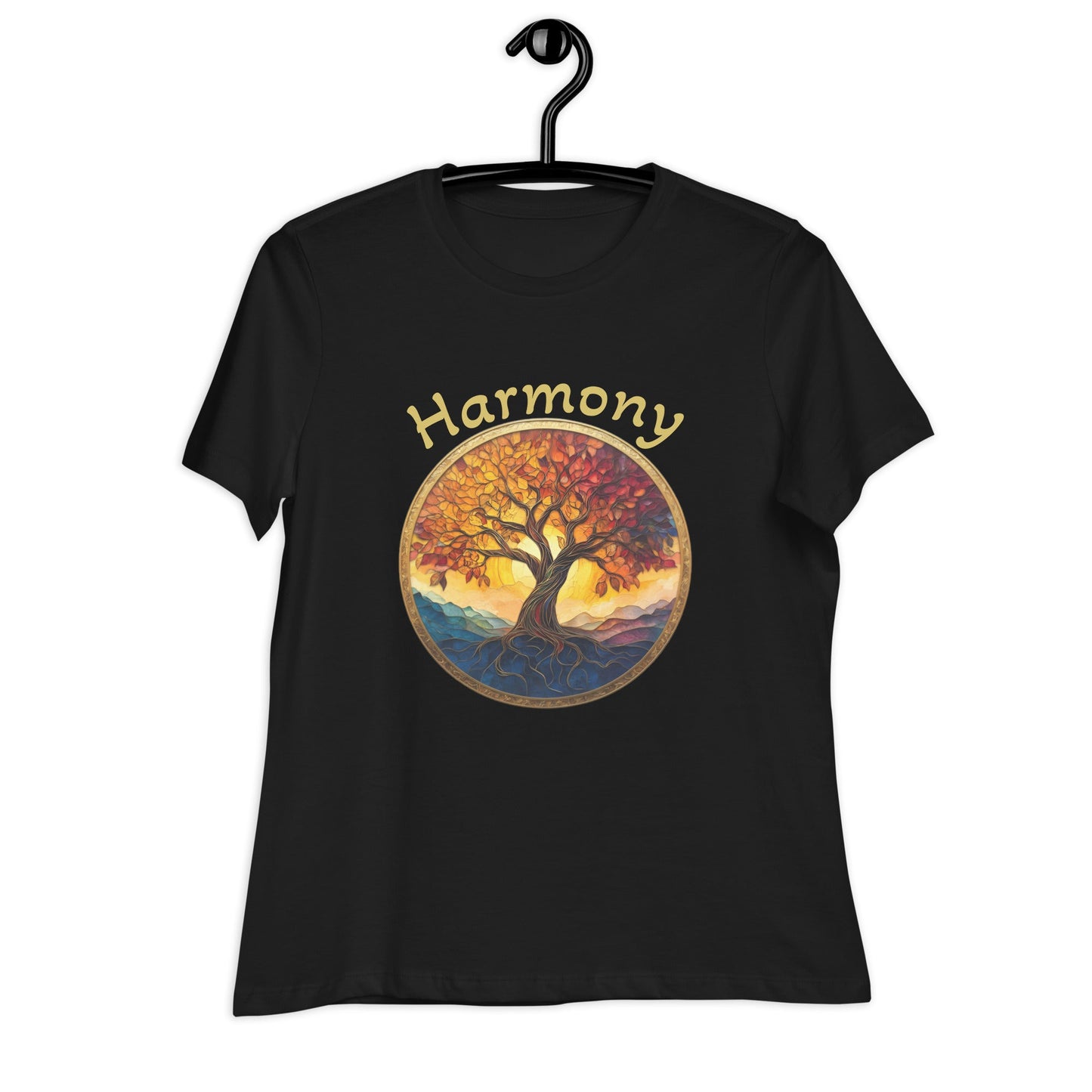 Women's Harmony Tree Relaxed T-Shirt - Ruppy's Creations