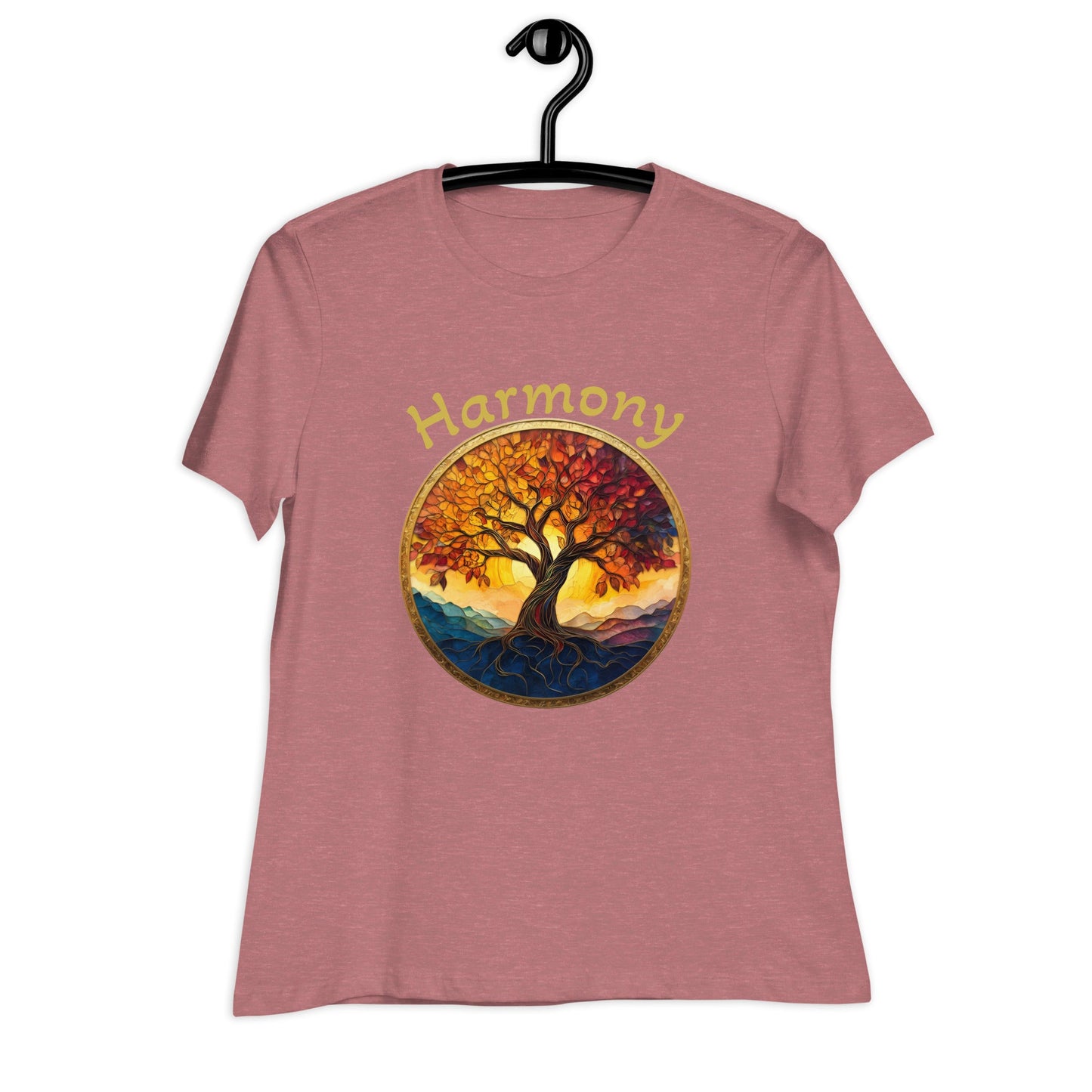 Women's Harmony Tree Relaxed T-Shirt - Ruppy's Creations