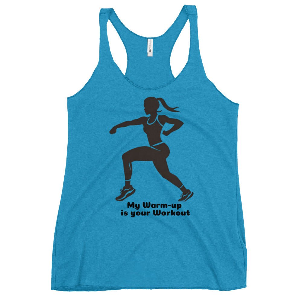 Workout Women's Racerback Tank - Ruppy's Creations
