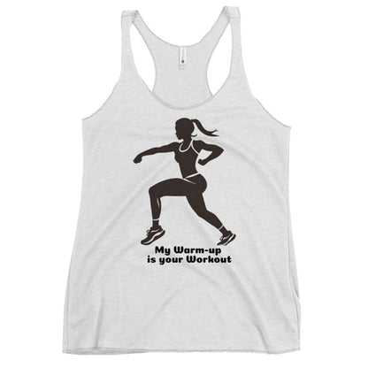 Workout Women's Racerback Tank - Ruppy's Creations