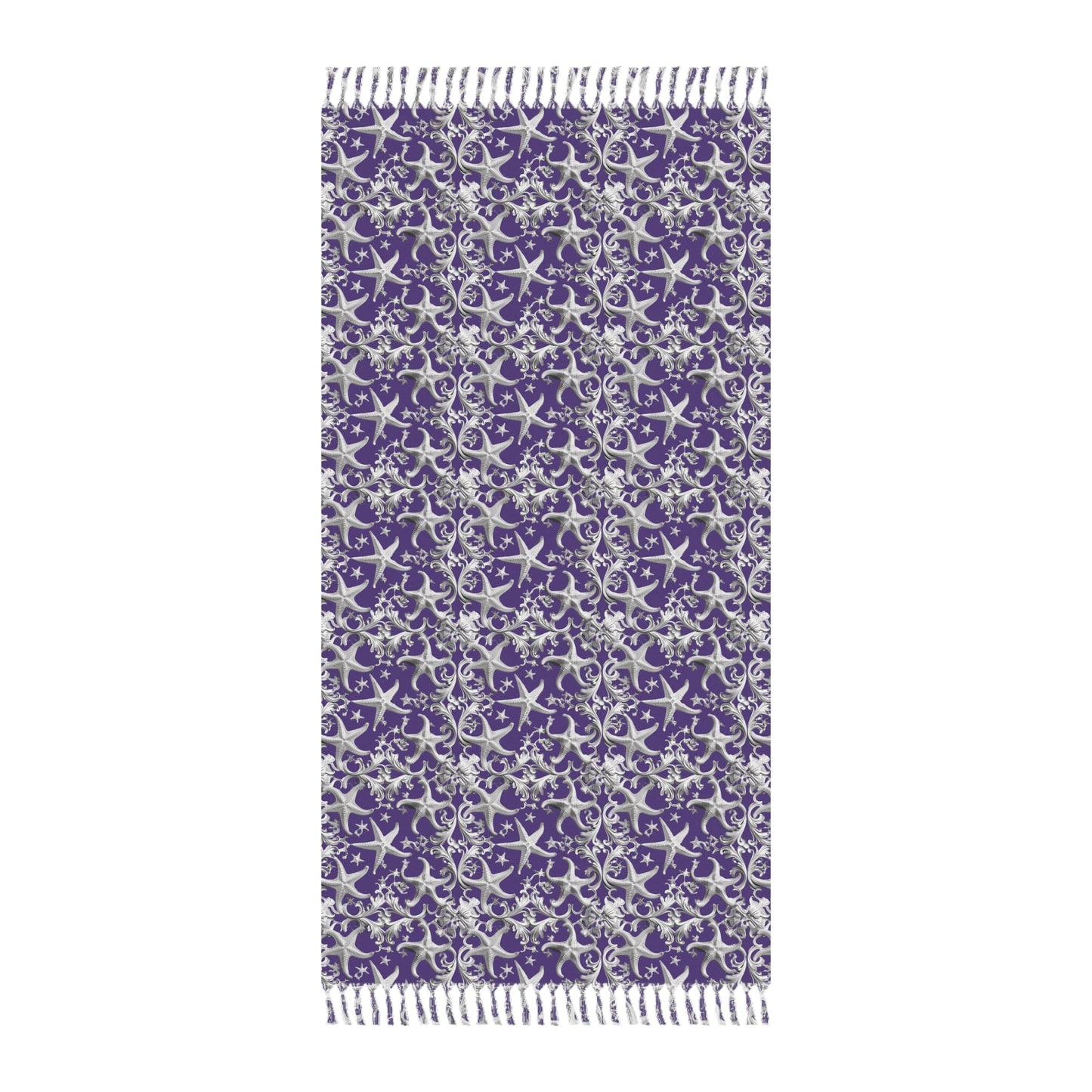 Rococo Art Starfish Boho Beach Cloth - Ruppy's Creations