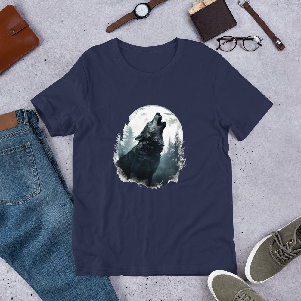howling wolf t-shirt 